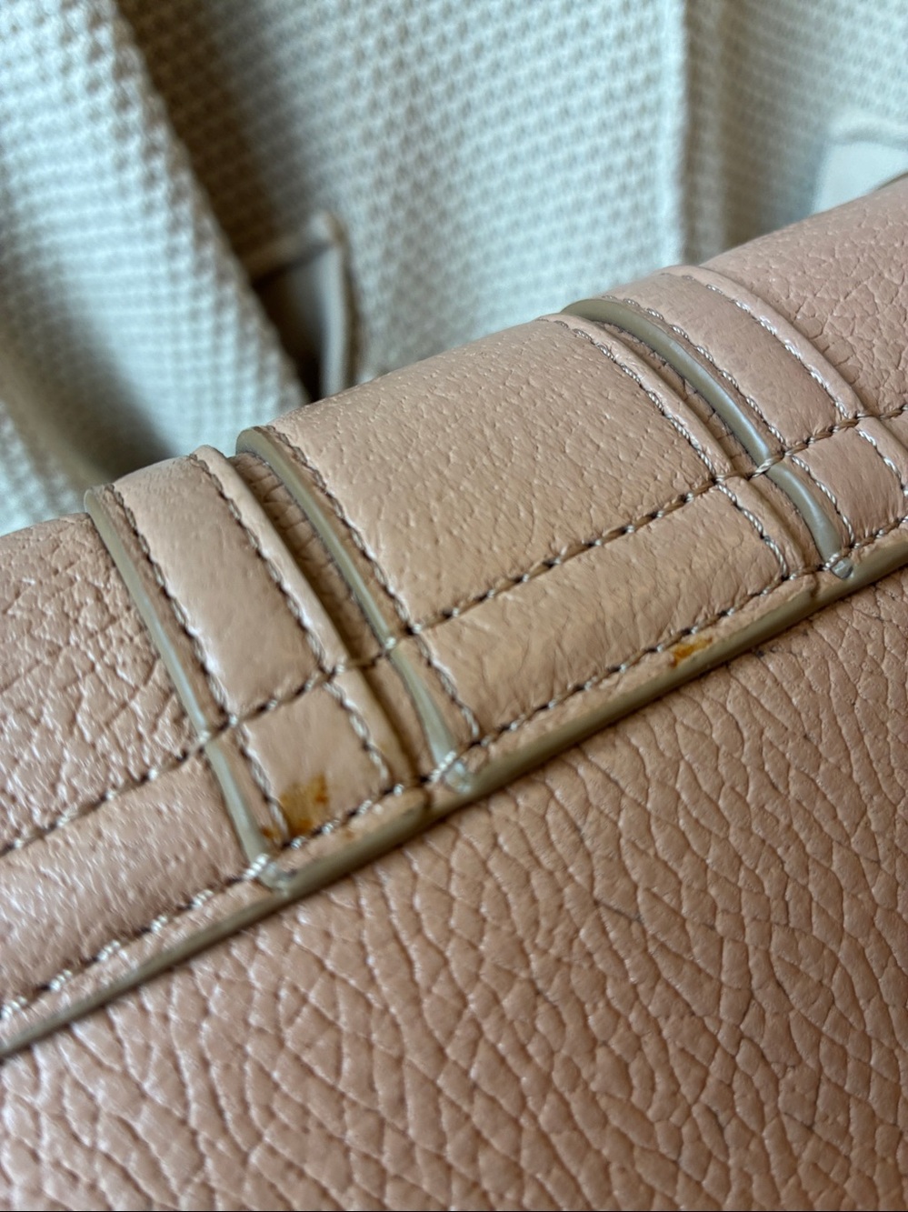 See By Chloe Mini Hana Tan Leather Crossbody Bag - Picture 10 of 10